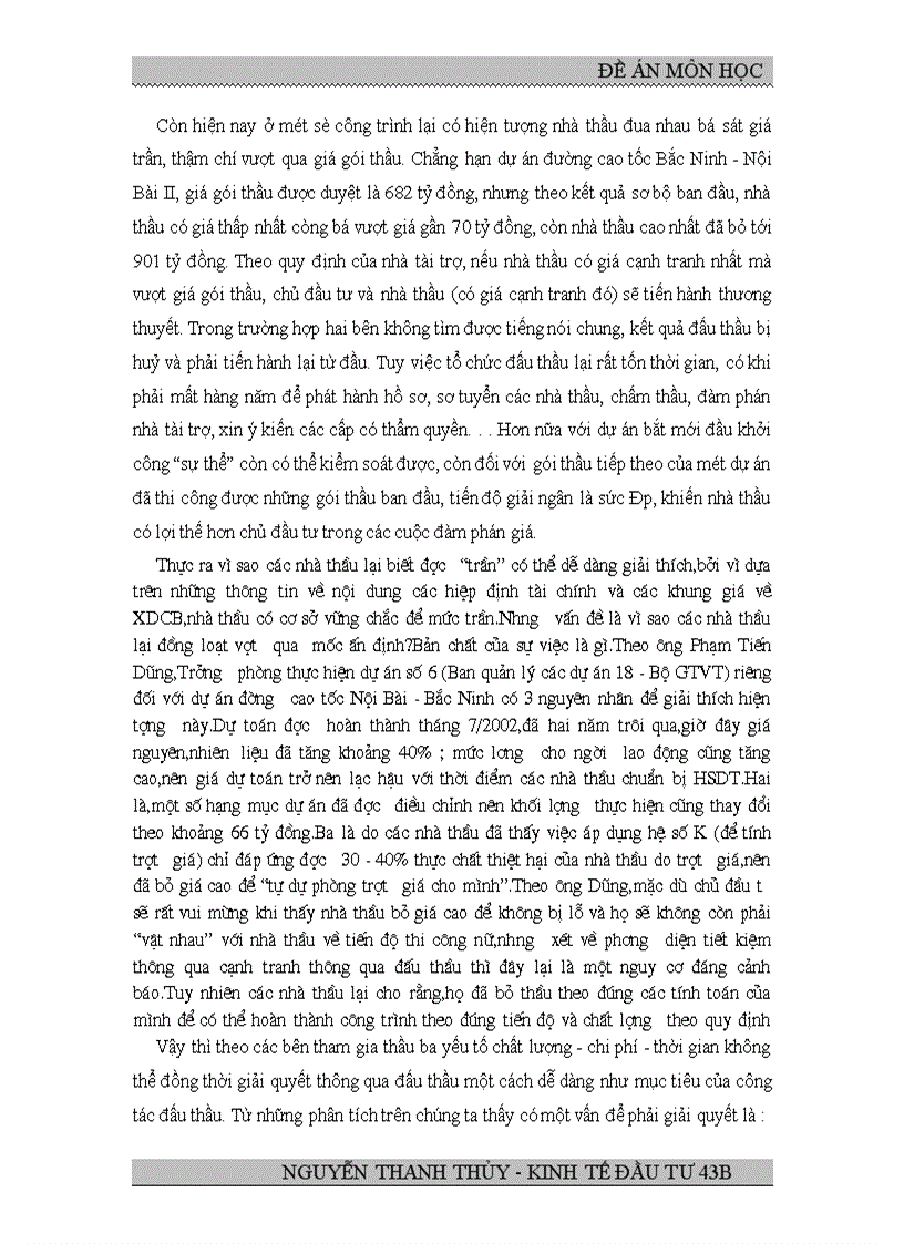 image for page Nghiên cứu thực trạng công tác đấu thầu trong XDCB ở Việt Nam thời gian qua.