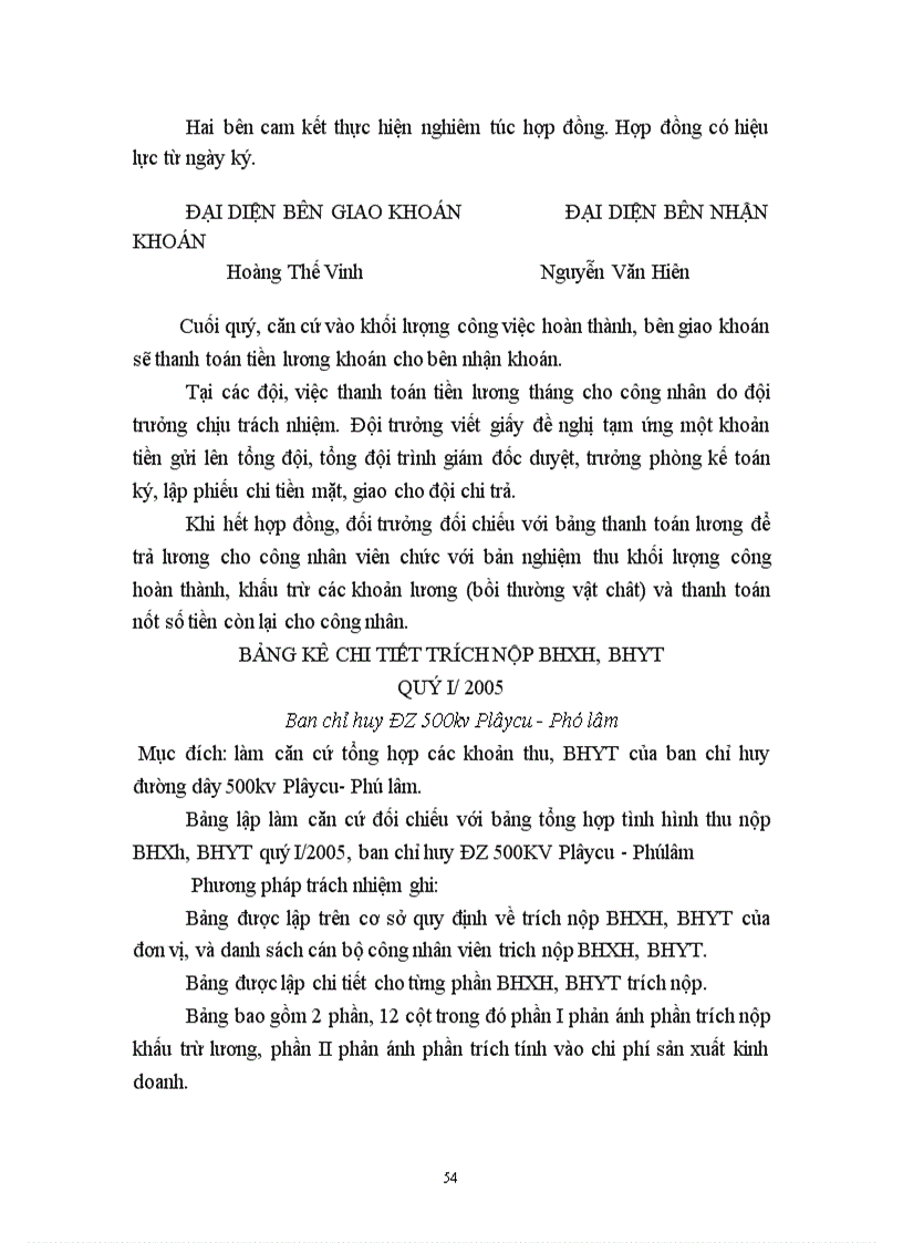 image for page Hạch toán tiền lương và các khoản trích theo lương tại Xí nghiệp xây dựng 244.