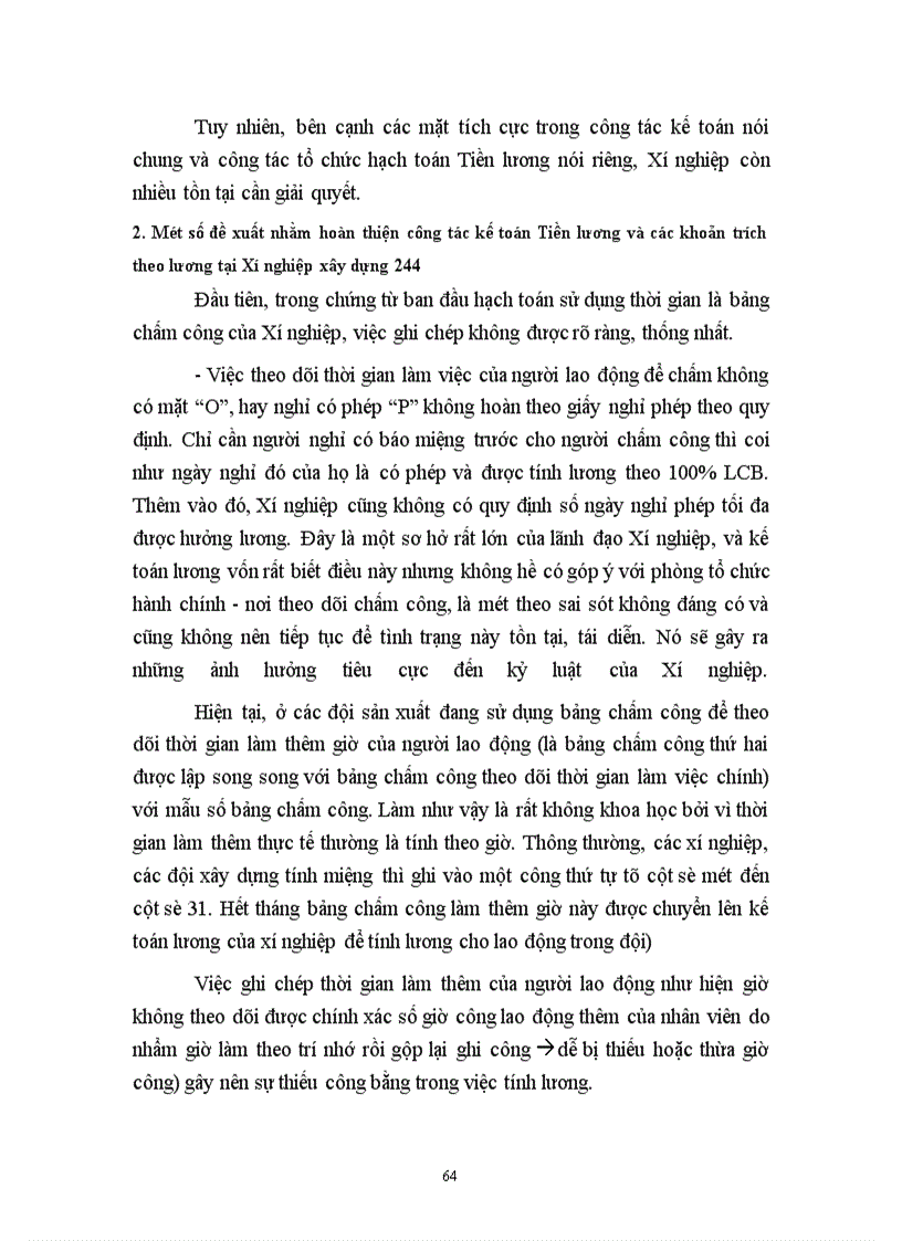 image for page Hạch toán tiền lương và các khoản trích theo lương tại Xí nghiệp xây dựng 244.