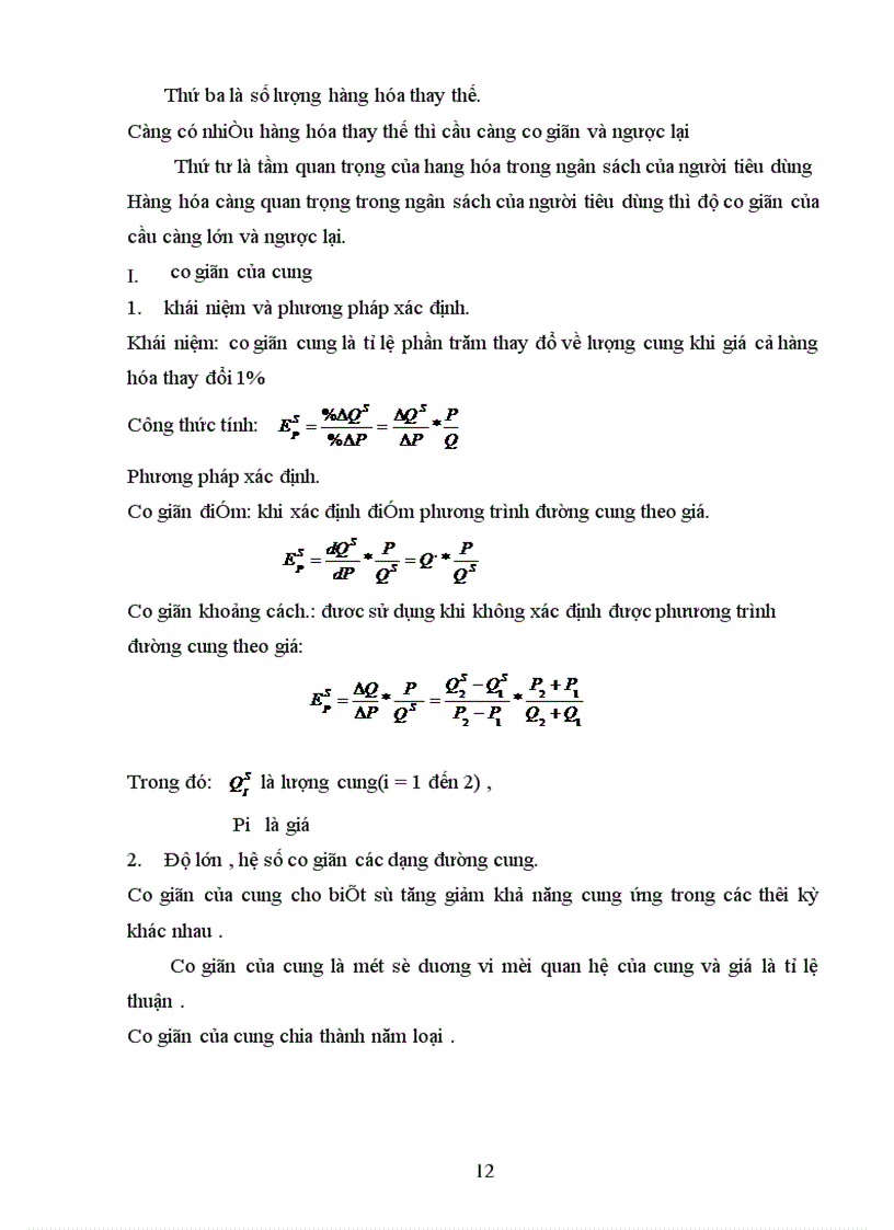 image for page Hệ số co giãn cung và phân chia gánh nặng thuế đối với các bên tham gia thị trường