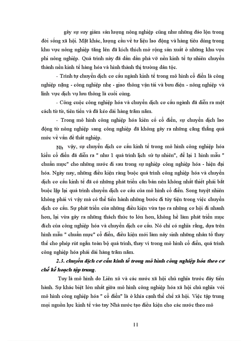 image for page Cơ cấu ngành của Việt Nam trong quá trình đổi mới