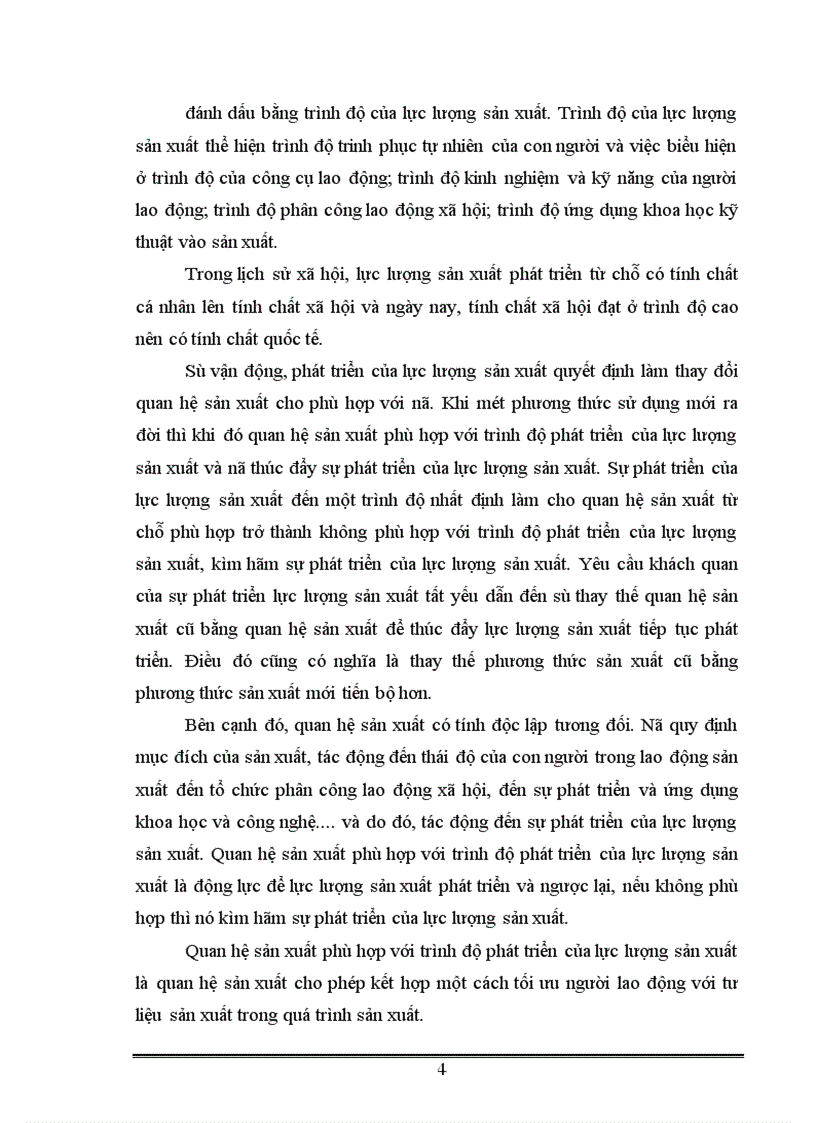 image for page Quy luật quan hệ sản xuất phù hợp với trình độ phát triển lực lượng sản xuất với việc phân tích tính tất yếu phát triển nền kinh tế nhiều thành phần ở Việt Nam trong thời kỳ quá độ