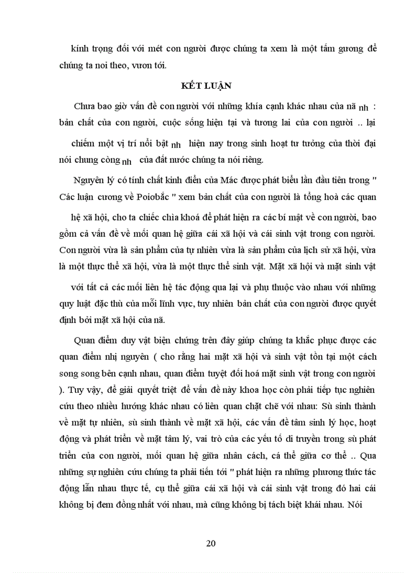 image for page Tiểu luận triết: con người và vai trò của quần chúng và nhân dân trong lịch sử