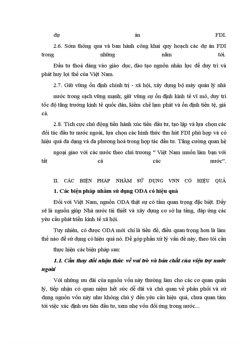 image for page Huy động và sử dụng có hiệu quả vốn nước ngoài cho quá trình CNH - HĐH ở Việt Nam
