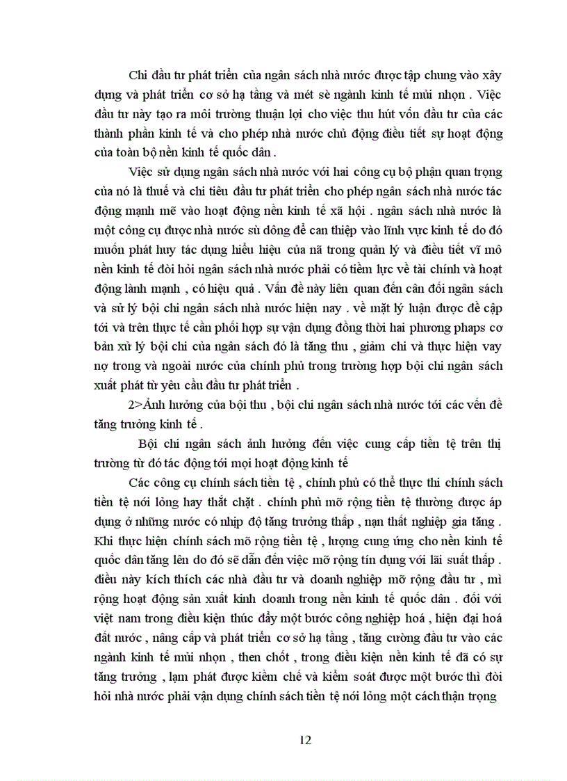 image for page Vai trò điều tiết vĩ mô nền kinh tế thị trường của ngân sách nhà nước