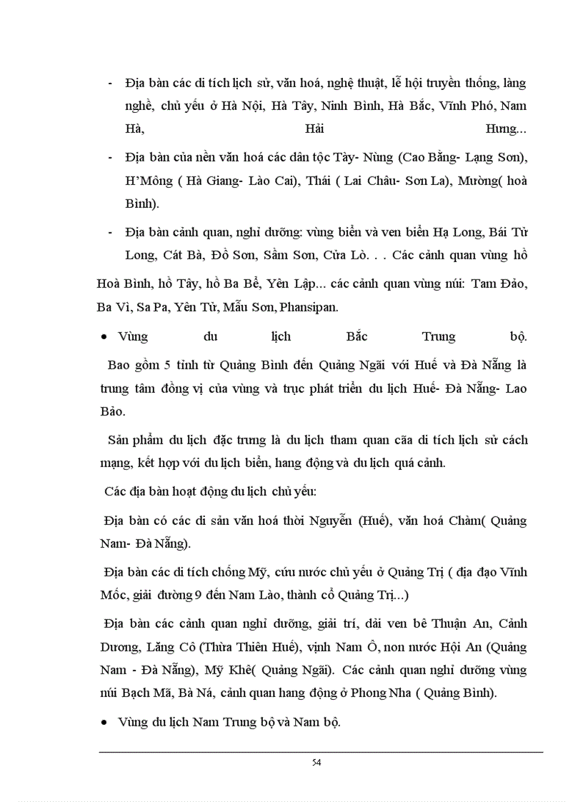 image for page Kết hợp các loại hình dịch vụ trong phát triển du lịch ở nước ta.