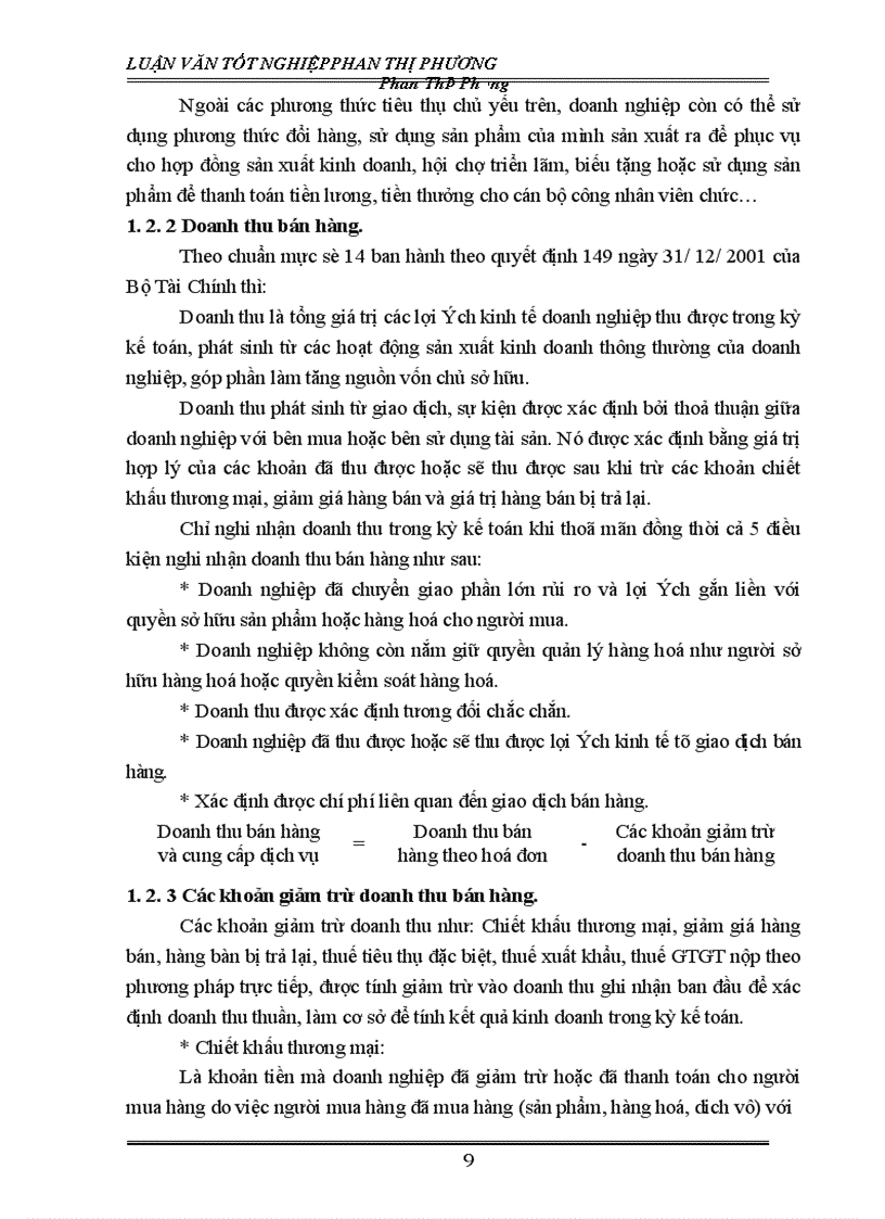 image for page Tổ chức công tác kế toán bán hàng và kết quả bán hàng ở công ty dệt may Hà Nội