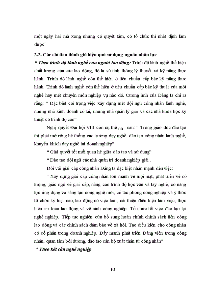 image for page Một số giải pháp nâng cao hiệu quả sử dụng nguồn nhân lực tại công ty cổ phần xây dựng công trình giao thông 810 ( công ty CP XDCTGT 810)