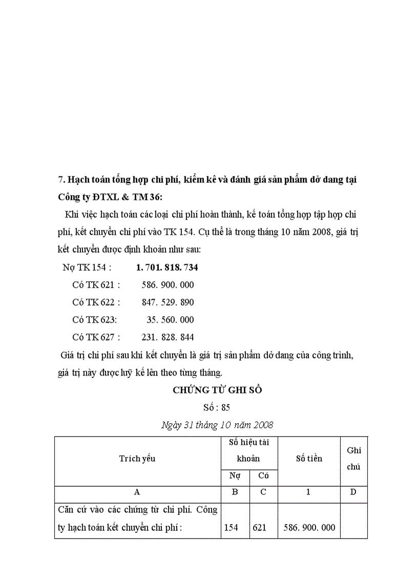 image for page Kế toán chi phí sản xuất và tính giá thành sản phẩm xây lắp tại công ty đầu tư xây lắp và thương mại 36