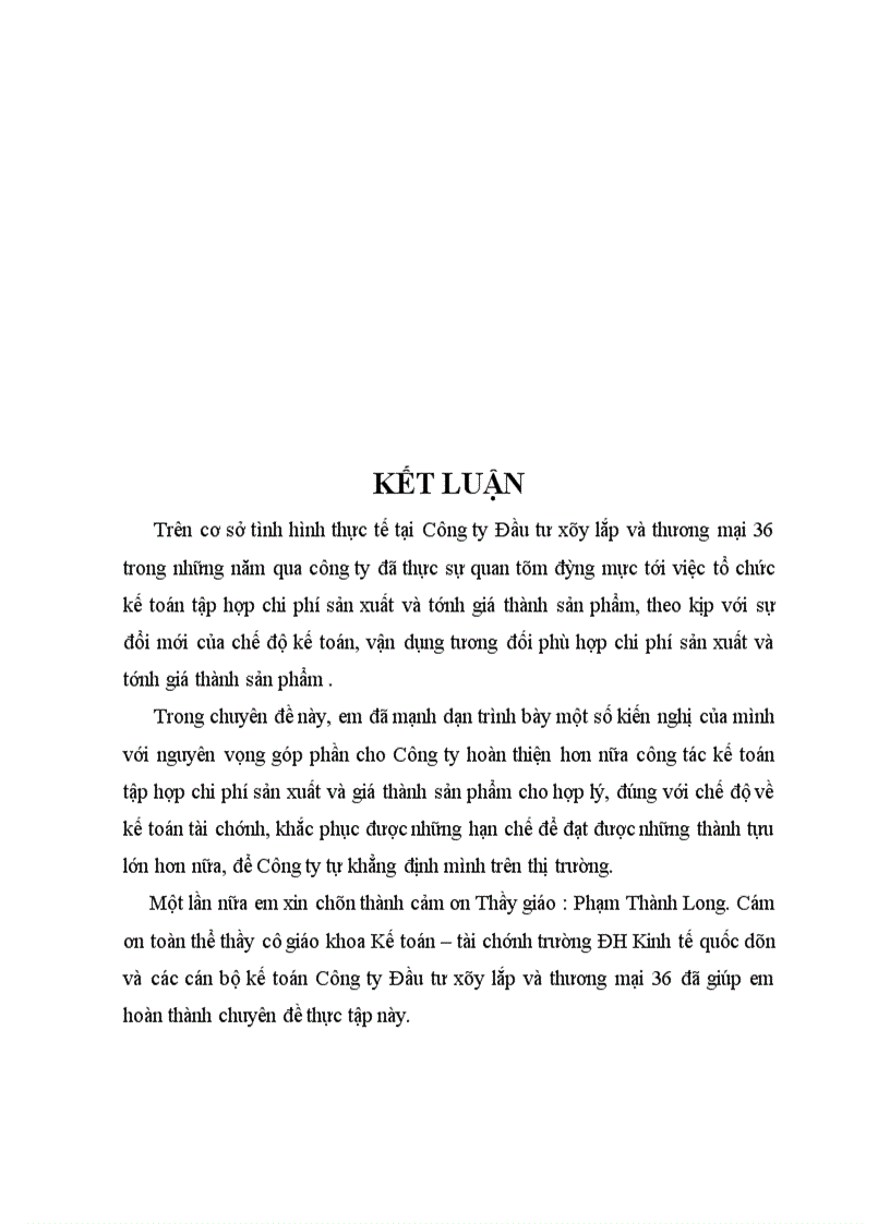 image for page Kế toán chi phí sản xuất và tính giá thành sản phẩm xây lắp tại công ty đầu tư xây lắp và thương mại 36