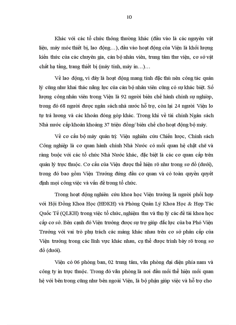 image for page Quản lý hoạt động nghiên cứu khoa học của Viện nghiên cứu chiến lược, chính sách công nghiệp