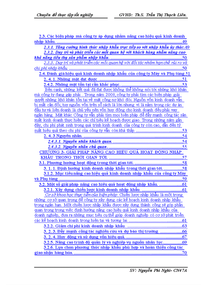 image for page Nâng cao hiệu quả hoạt động nhập khẩu tại công ty Máy và Phụ Tùng