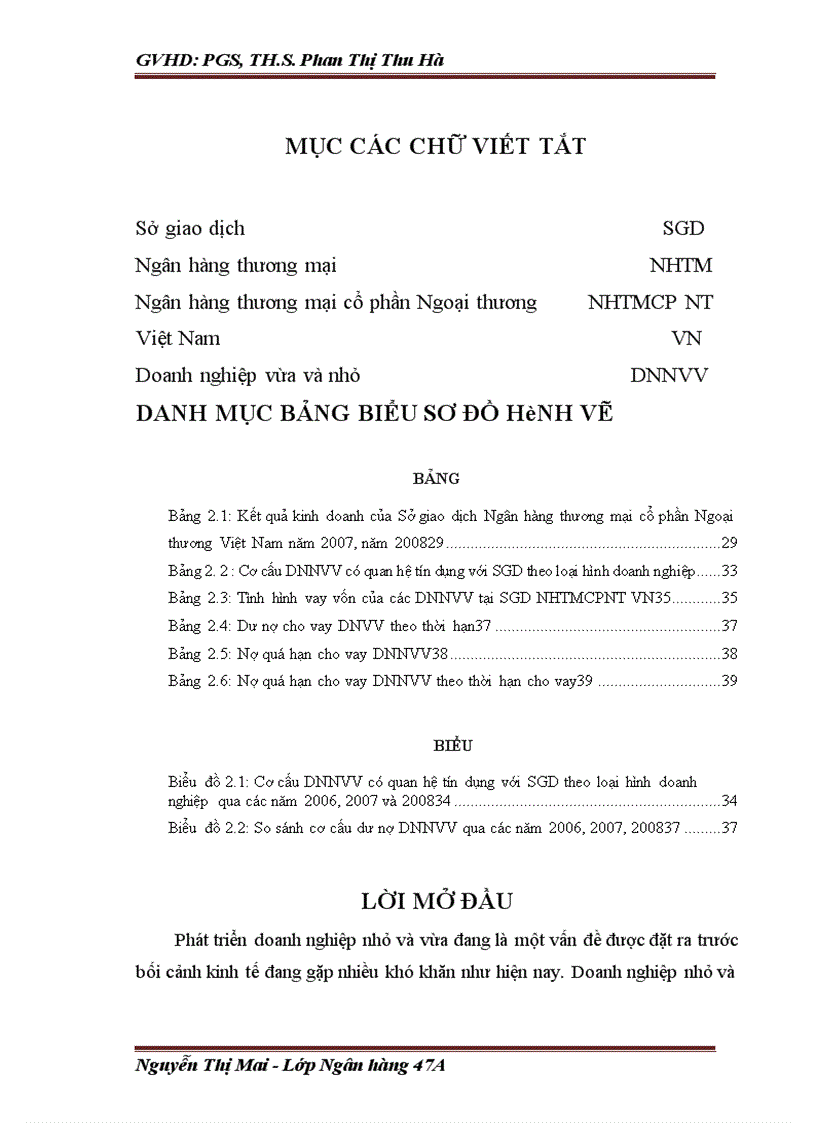 image for page Các giải pháp nhằm mở rộng cho vay đối với doanh nghiệp nhỏ và vừa tại Sở giao dịch Ngân hàng thương mại cổ phần Ngoại thương Việt Nam
