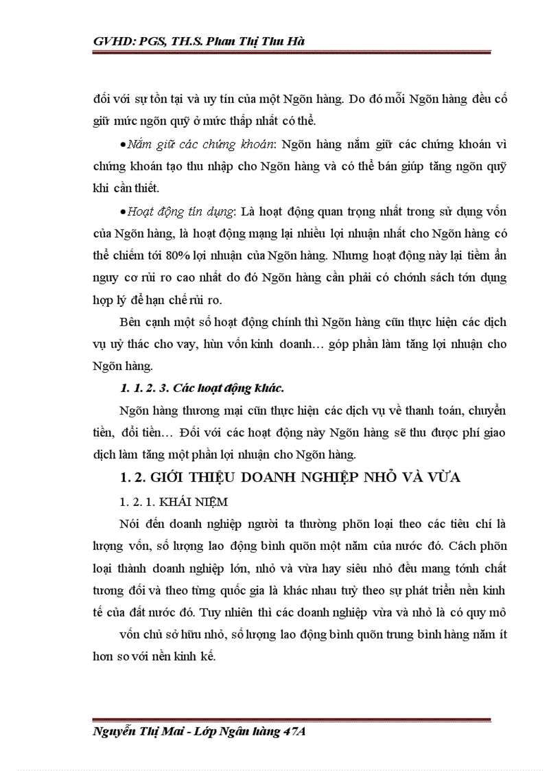 image for page Các giải pháp nhằm mở rộng cho vay đối với doanh nghiệp nhỏ và vừa tại Sở giao dịch Ngân hàng thương mại cổ phần Ngoại thương Việt Nam