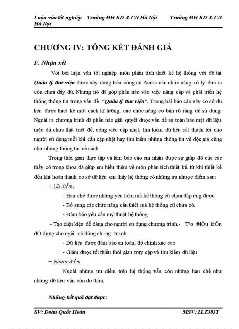 image for page Tầm quan trọng của việc phân tích và thiết kế hệ thống để từ đó phát triển và xây dựng phần mềm quản lý thư viện