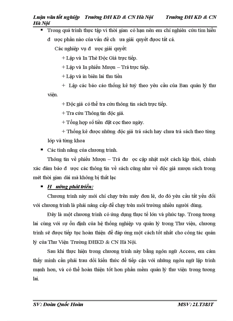 image for page Tầm quan trọng của việc phân tích và thiết kế hệ thống để từ đó phát triển và xây dựng phần mềm quản lý thư viện