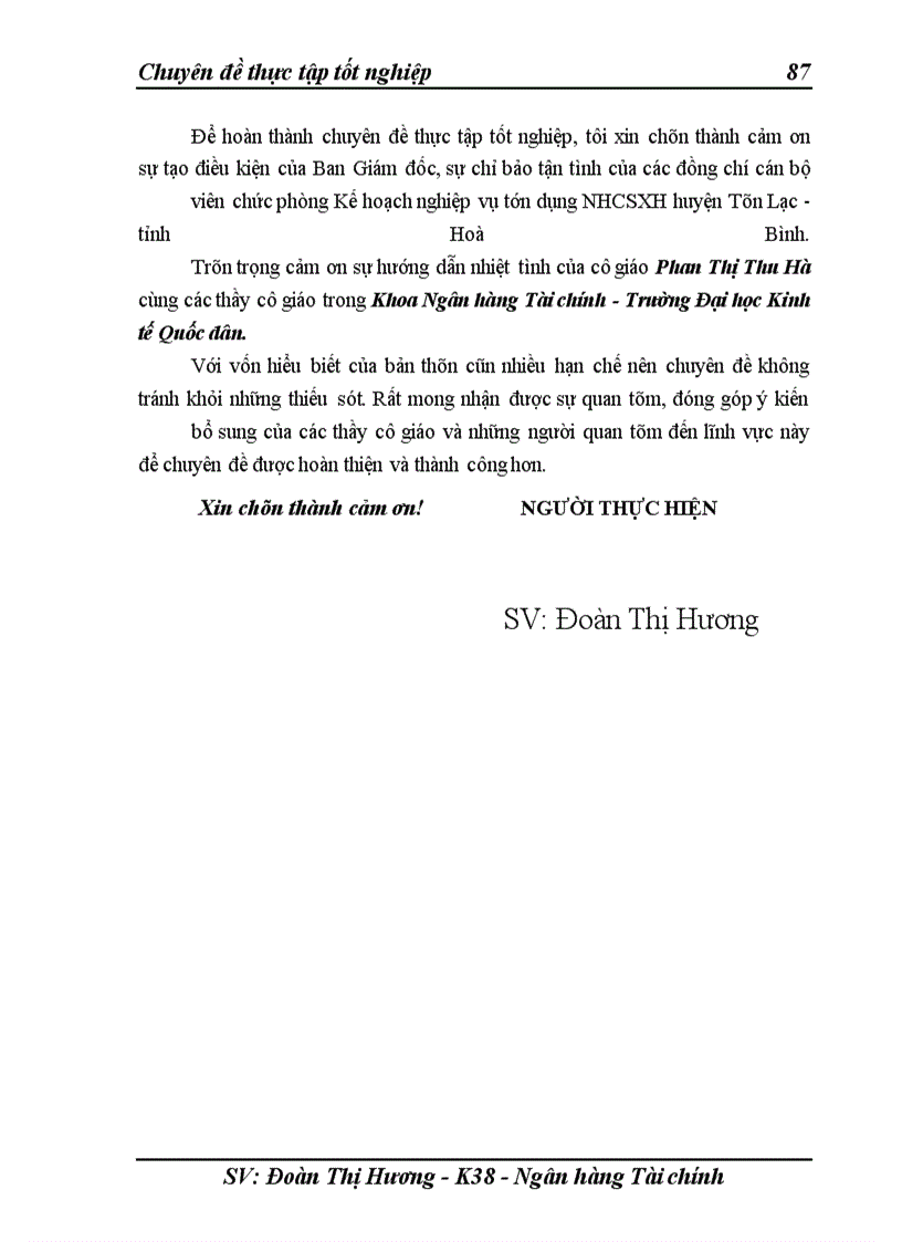 image for page Giải pháp nâng cao hiệu quả cho vay hộ nghèo tại Ngân hàng chính sách xã hội huyện Tân Lạc - tỉnh Hoà Bình