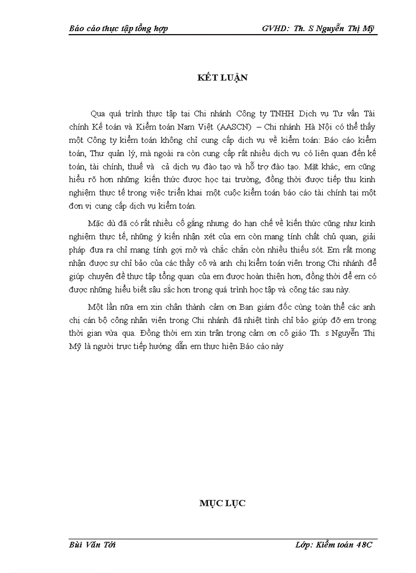 image for page Báo cáo thực tập tổng hợp tại Công ty TNHH Dịch vụ Tư vấn Tài chính Kế toán và Kiểm toán Nam Việt (AASCN) – Chi nhánh Hà Nội