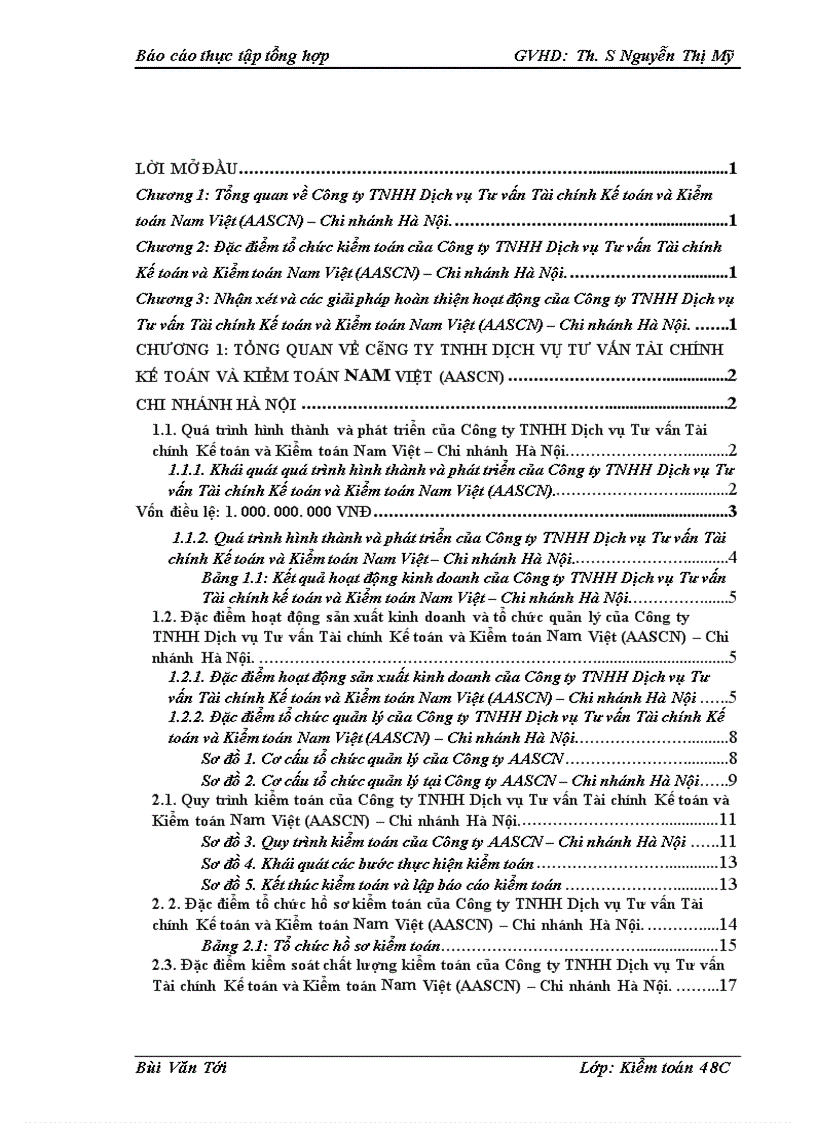 image for page Báo cáo thực tập tổng hợp tại Công ty TNHH Dịch vụ Tư vấn Tài chính Kế toán và Kiểm toán Nam Việt (AASCN) – Chi nhánh Hà Nội