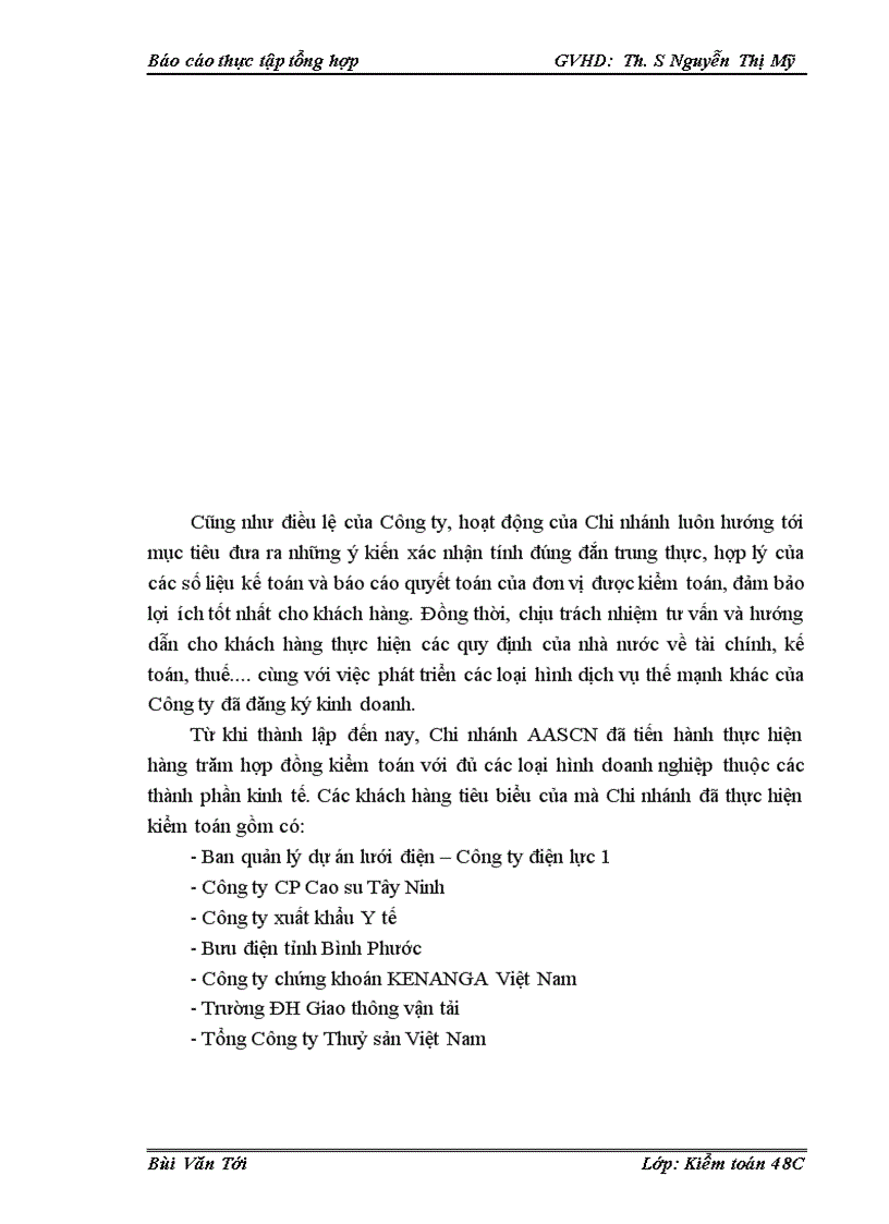 image for page Báo cáo thực tập tổng hợp tại Công ty TNHH Dịch vụ Tư vấn Kế toán và Kiểm toán Nam Việt (AASCN) – Chi nhánh phía Bắc