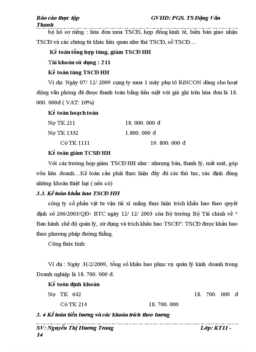 image for page Báo cáo thực tập Công ty Cổ phần Vật tư Vận tải Xi măng