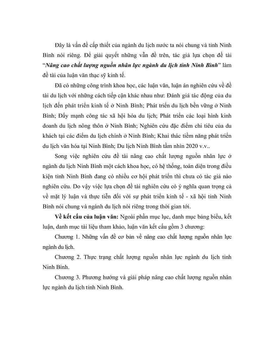 image for page Nâng cao chất lượng nguồn nhân lực ngành du lịch tỉnh Ninh Bình