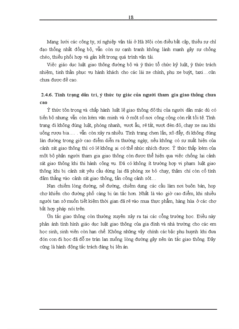image for page Một số giải pháp nhằm hạn chế ùn tắc giao thông trên địa bàn Hà Nội