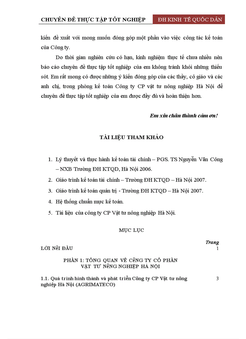 image for page Hoàn thiện công tác kế toán bán hàng và xác định kết quả bán hàng tại công ty Cổ phần Vật tư nông nghiệp Hà Nội