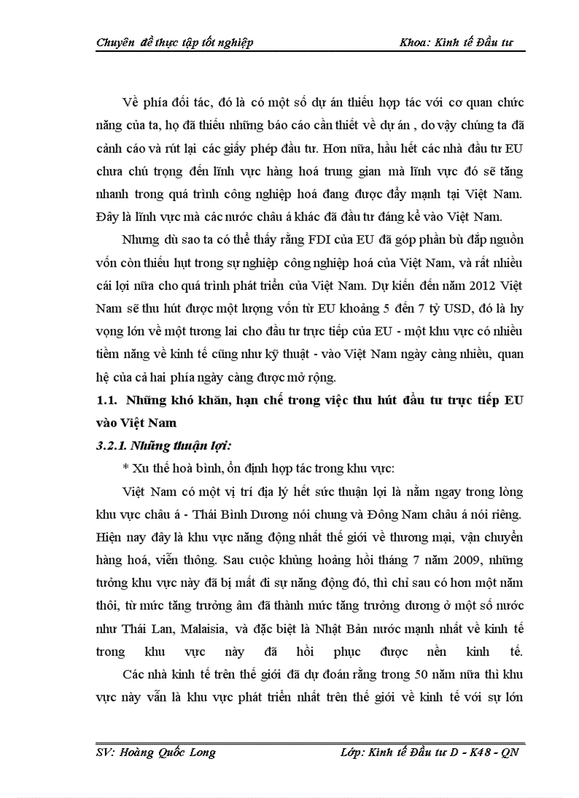 image for page Tăng cường thu hút FDI của EU vào Việt Nam