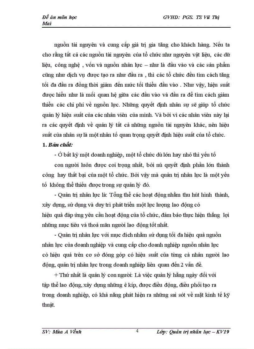 image for page Vai trò của quản trị nhân lực trong tổ chức ngày nay