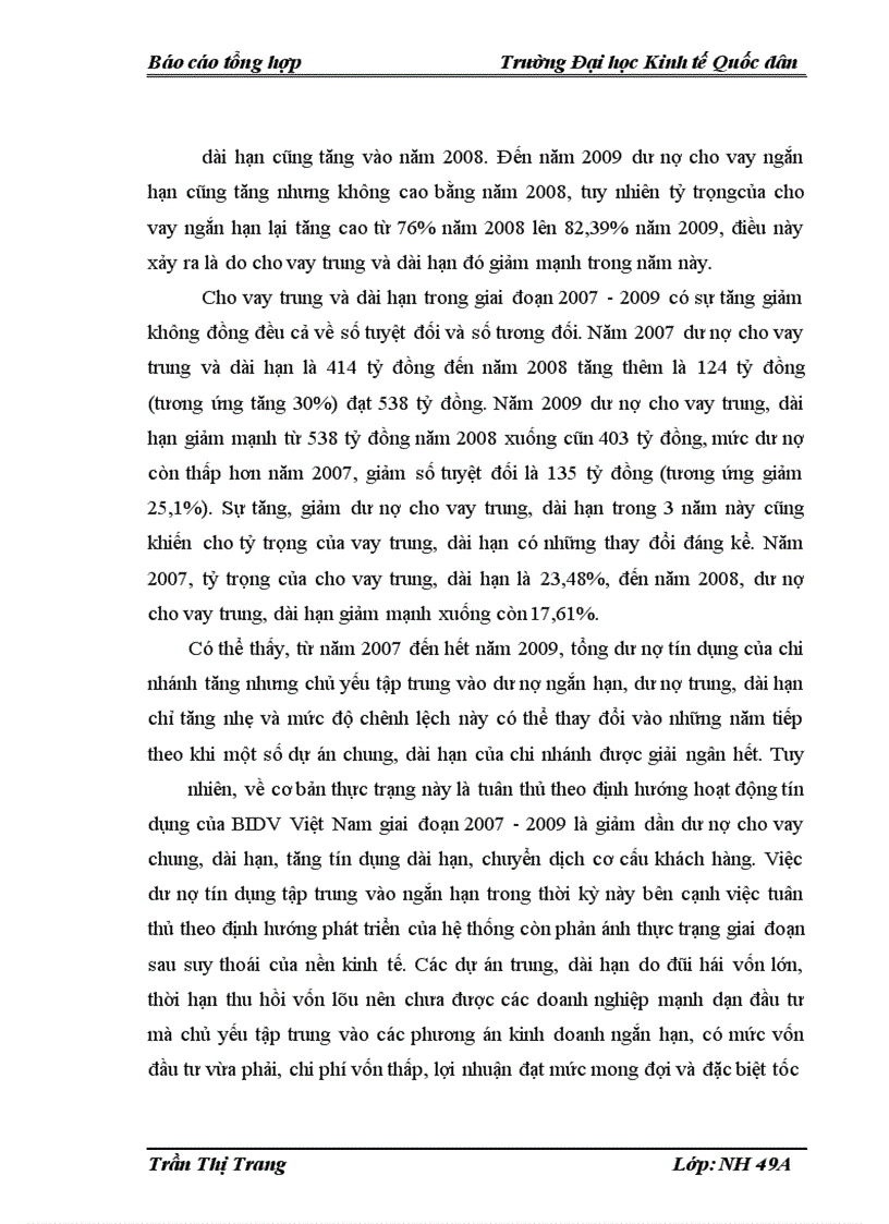 image for page Báo cáo thực tập tại Ngân hàng Đầu tư và Phát triển chi nhánh Thăng Long