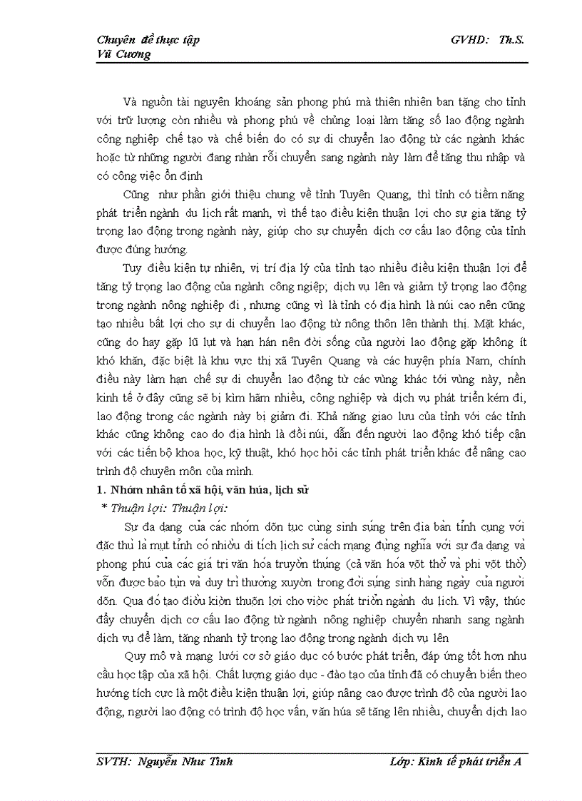 image for page Đề tài nghiên cứu, đánh giá thực trạng về chuyển dịch cơ cấu lao động trong quá trình phát triển kinh tế, xã hội giai đoạn 2000-2009 và thúc đẩy chuyển dịch cơ cấu lao động giai đoạn 2010 -2020 trên địa bàn tỉnh Tuyên Quang