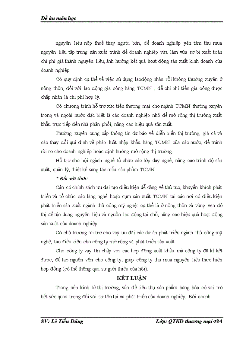 image for page Công tác tiêu thụ sản phẩm và thực hiện doanh thu bán hàng của công ty Cp XNK thủ công mỹ nghệ Thái Bình trong mấy năm gần đây