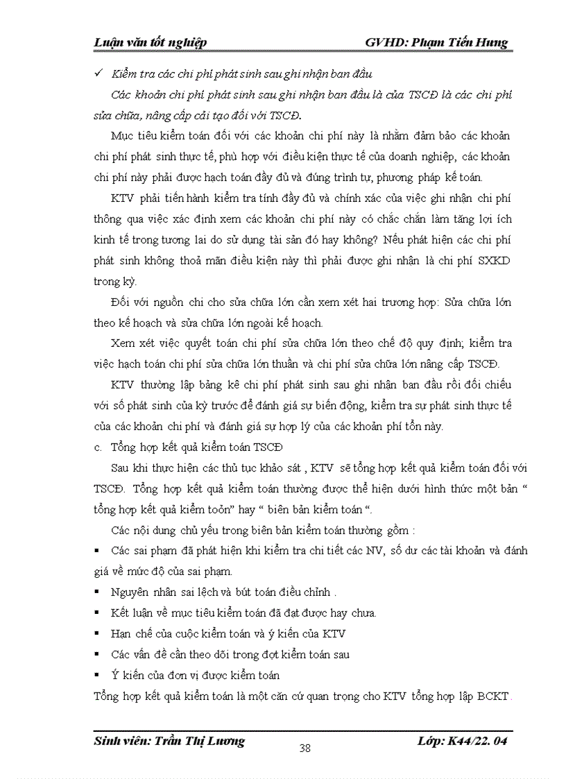image for page Hoàn thiện quy trình kiểm toán tài sản cố định trong hoạt động kiểm toán của công ty TNHH tư vấn kế toán và kiểm toán Việt Nam (AVA