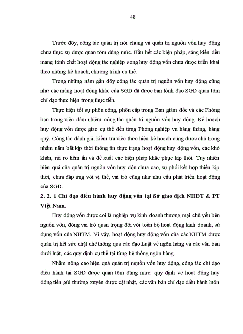 image for page Giải pháp nâng cao hiệu quả quản trị nguồn vốn huy động tại Sở giao dịch Ngân hàng Đầu tư và Phát triển Việt Nam