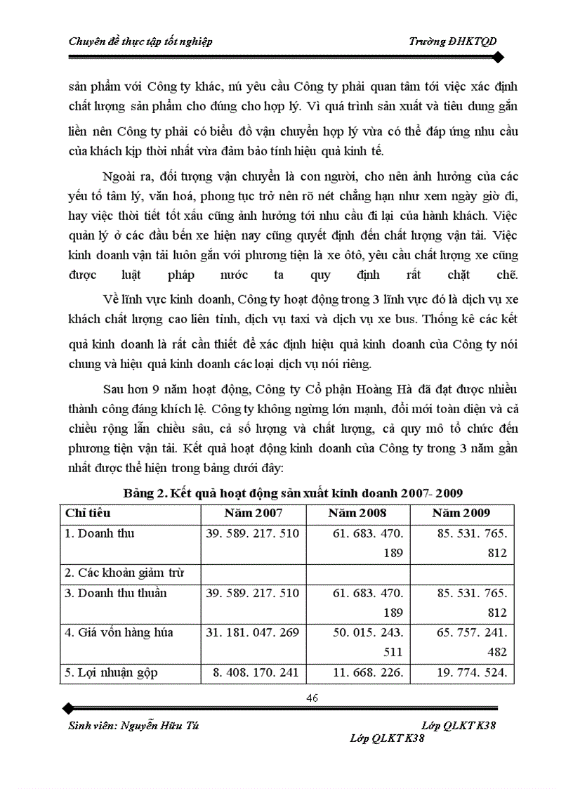 image for page Nâng cao công tác quản lý chất lượng và dịch vụ vận chuyển hành khách của công ty cổ phần Hoàng Hà tại Thành phố Thái Bình
