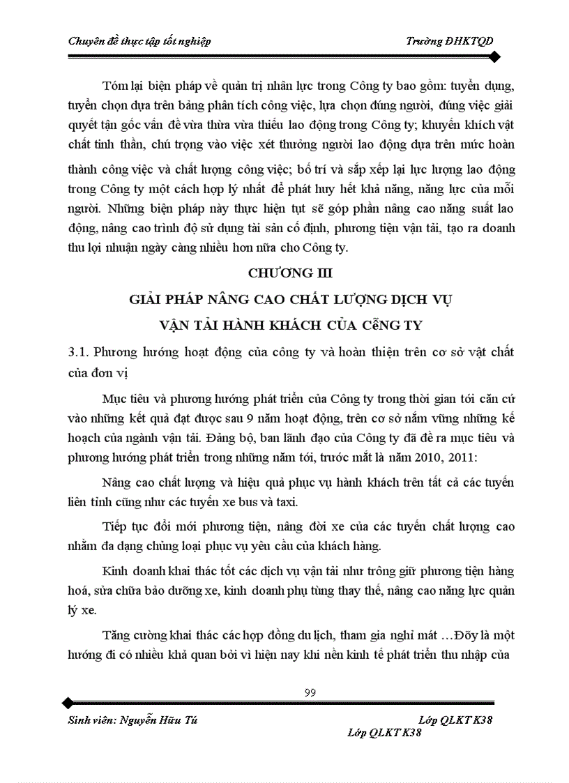 image for page Nâng cao công tác quản lý chất lượng và dịch vụ vận chuyển hành khách của công ty cổ phần Hoàng Hà tại Thành phố Thái Bình