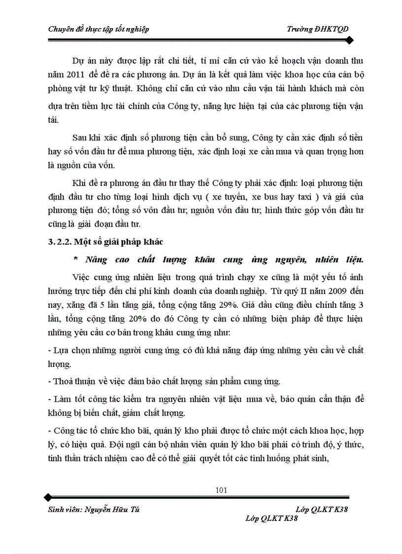 image for page Nâng cao công tác quản lý chất lượng và dịch vụ vận chuyển hành khách của công ty cổ phần Hoàng Hà tại Thành phố Thái Bình