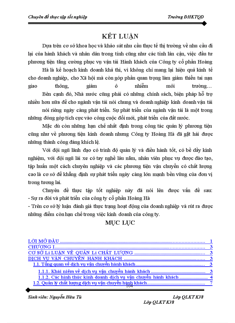 image for page Nâng cao công tác quản lý chất lượng và dịch vụ vận chuyển hành khách của công ty cổ phần Hoàng Hà tại Thành phố Thái Bình