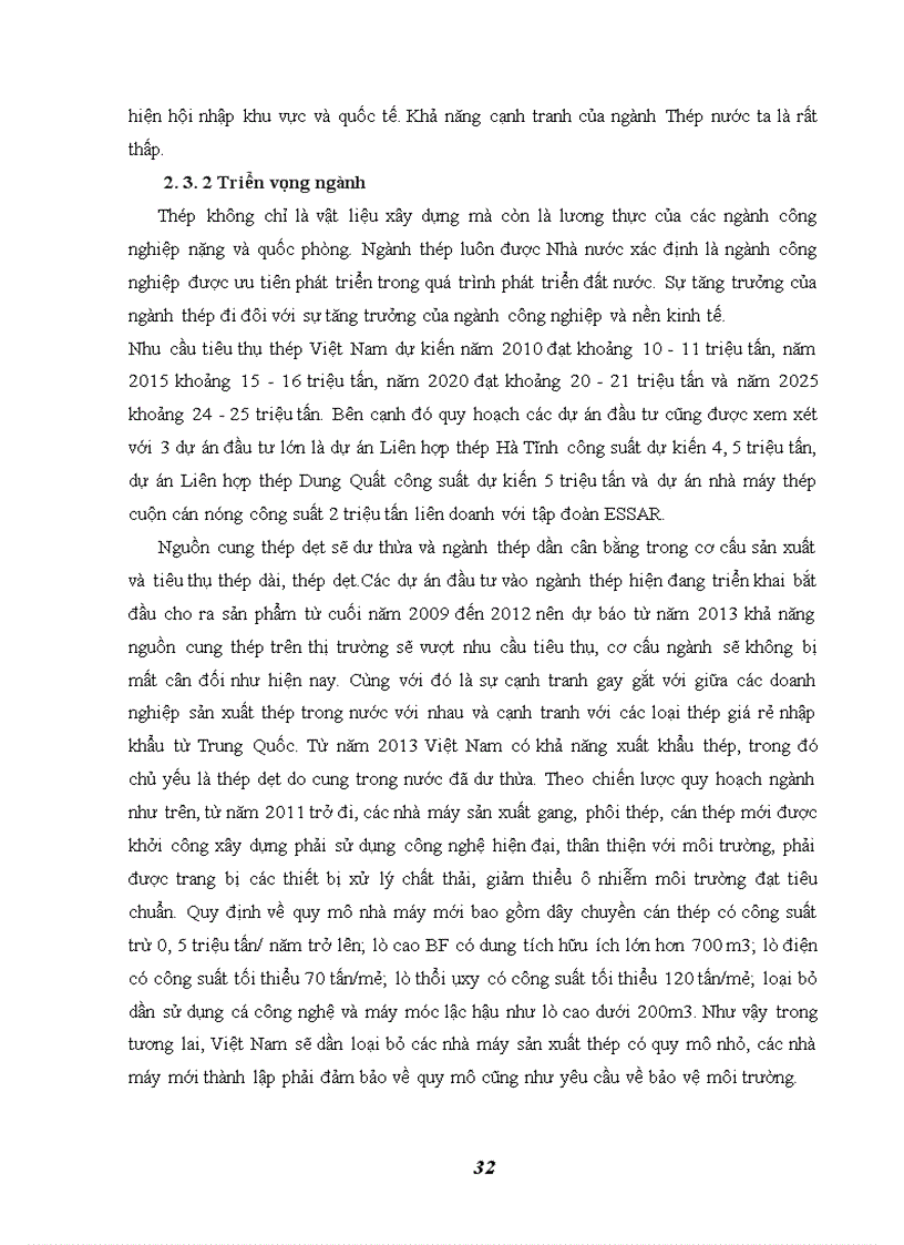 image for page Nâng cao khả năng cạnh tranh của ngành thép Việt Nam trong quá trình hội nhập khu vực và quốc tế