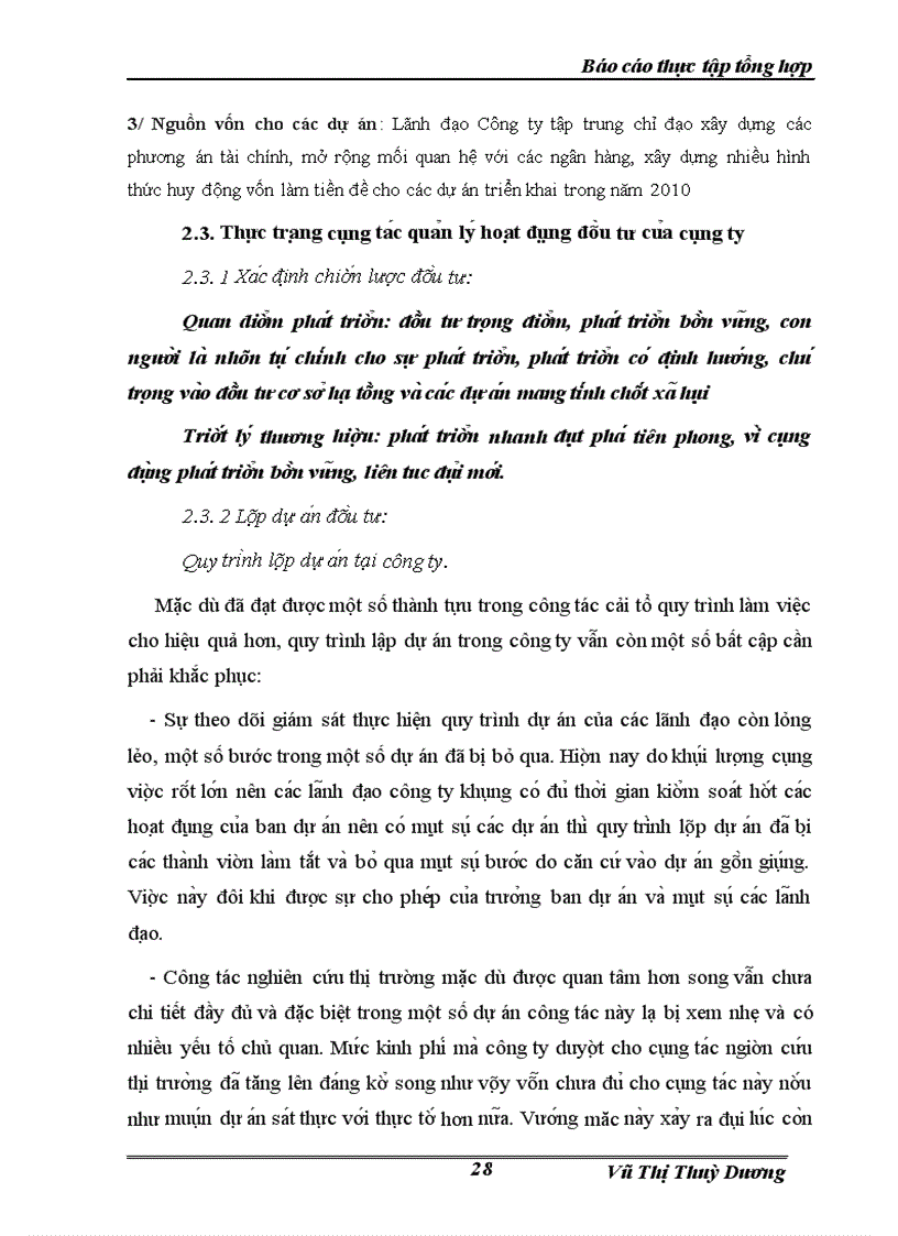 image for page Báo cáo thực tập tại công ty cổ phần đầu tư và thương mại Thủ đô