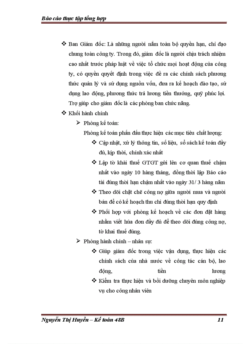 image for page Báo cáo thực tập tại công ty TNHH Hoa Việt