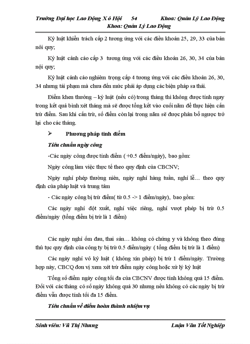 image for page Thực trạng thực hiện quy chế khen thưởng- kỷ luật lao động tại Trung tâm thương mại Biti’s Miền Bắc