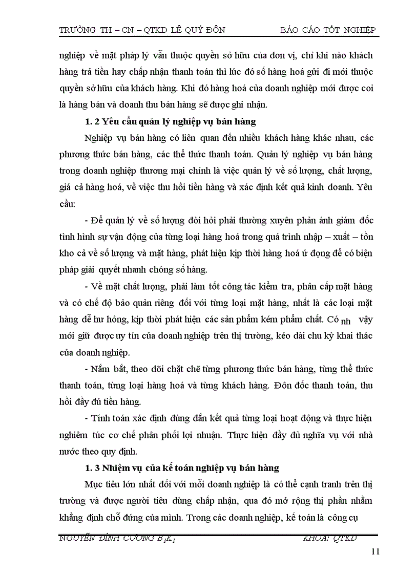 image for page Hoàn thiện kế toán nghiệp vụ bán và xác định kết quả bán hàng ở công ty cổ phần sản xuất dịch vụ xuất nhập khẩu Từ Liêm