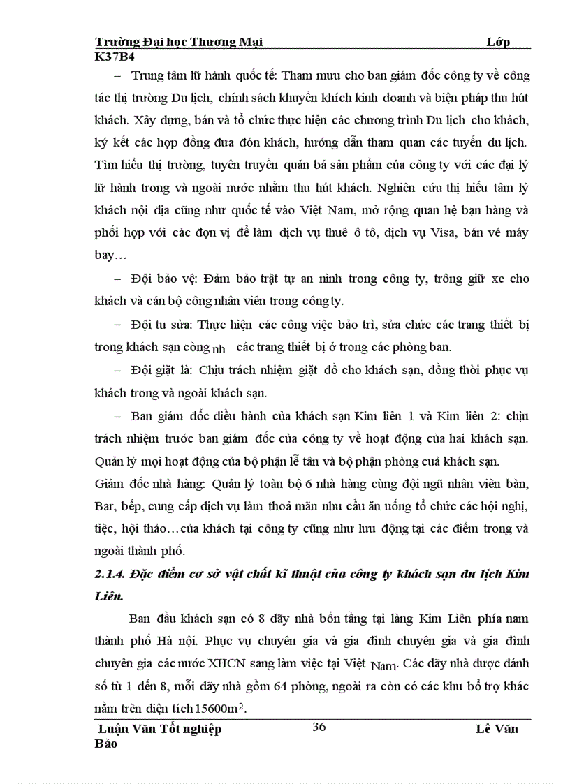 image for page Hoàn thiện công tác tuyển dụng, bố trí và sử dụng nhân sự tại công ty khách sạn du lịch Kim Liên