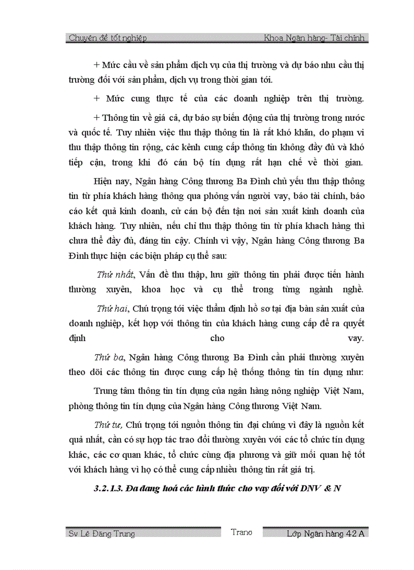 image for page Giải pháp mở rộng cho vay đối với các Doanh nghiệp Vừa và nhỏ tại chi nhánh Ngân hàng Công thương Ba Đình