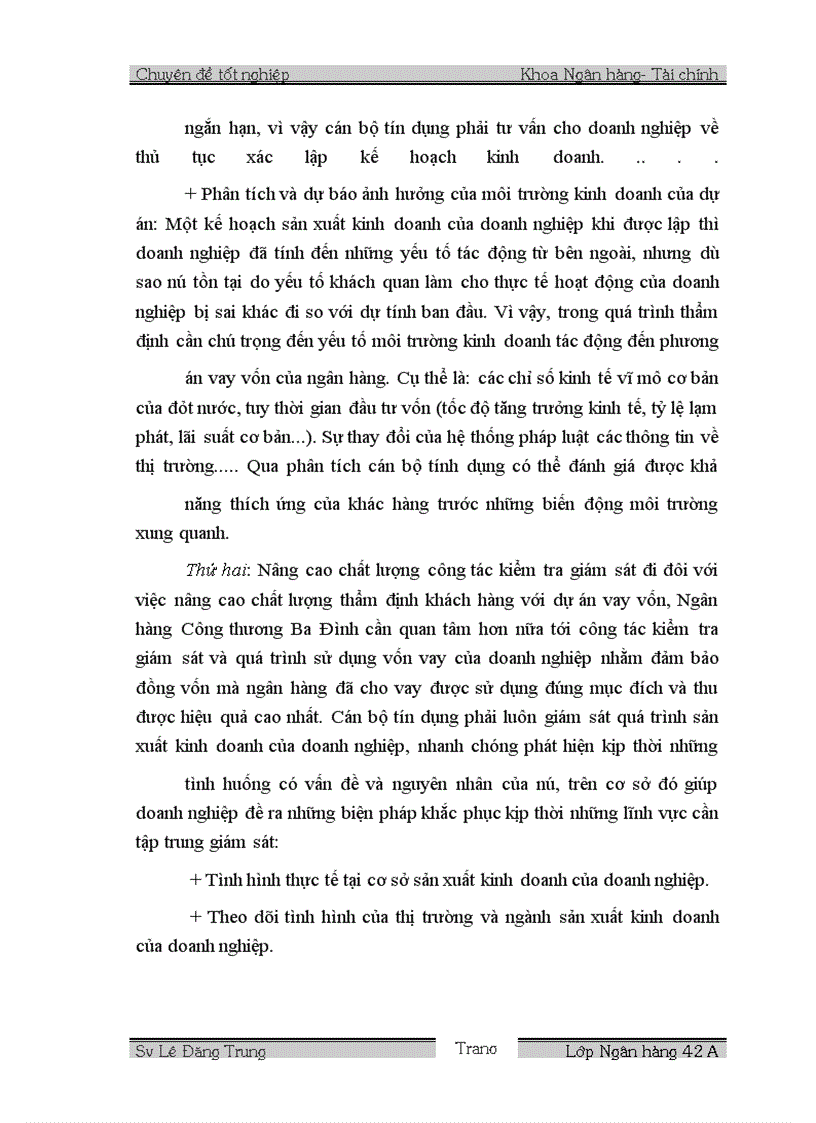 image for page Giải pháp mở rộng cho vay đối với các Doanh nghiệp Vừa và nhỏ tại chi nhánh Ngân hàng Công thương Ba Đình