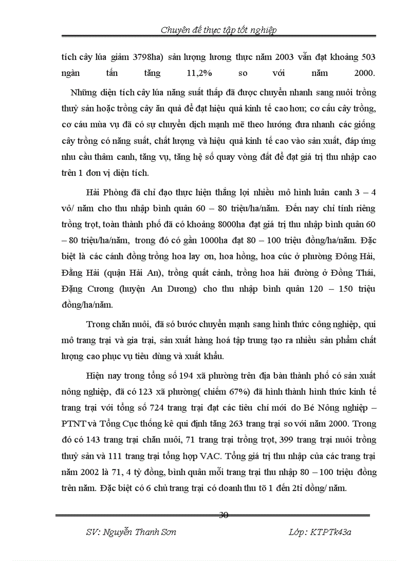image for page Phương hướng, giải pháp thực hiện chuyển dịch cơ cấu ngành kinh tế thành phố Hải Phòng đến năm 2010