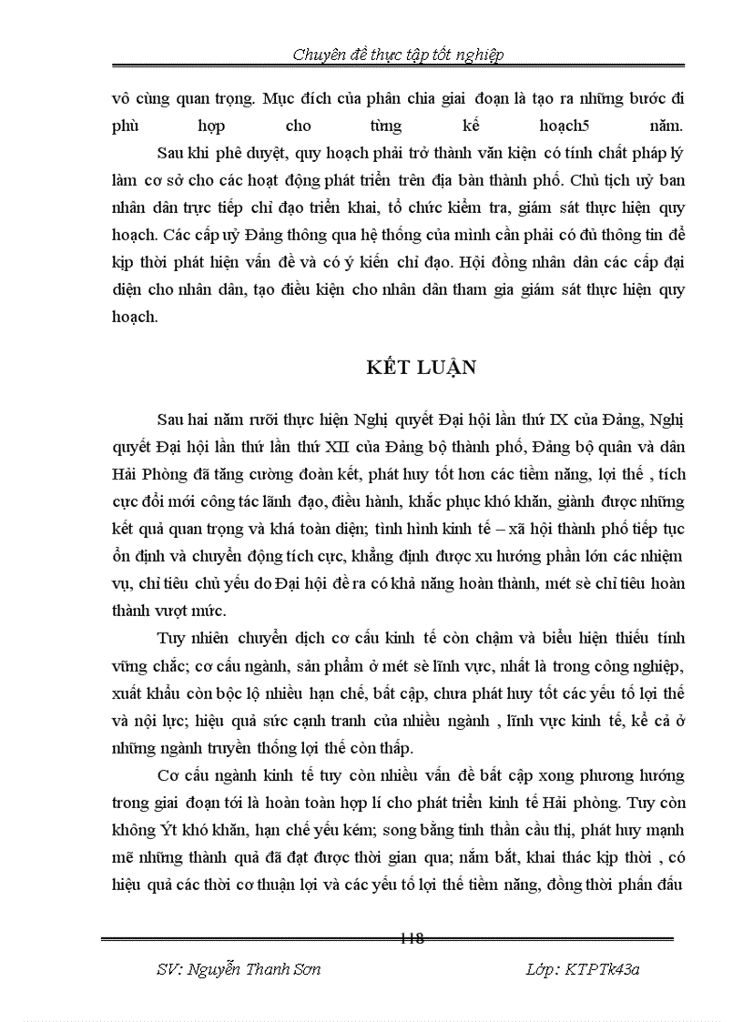 image for page Phương hướng, giải pháp thực hiện chuyển dịch cơ cấu ngành kinh tế thành phố Hải Phòng đến năm 2010
