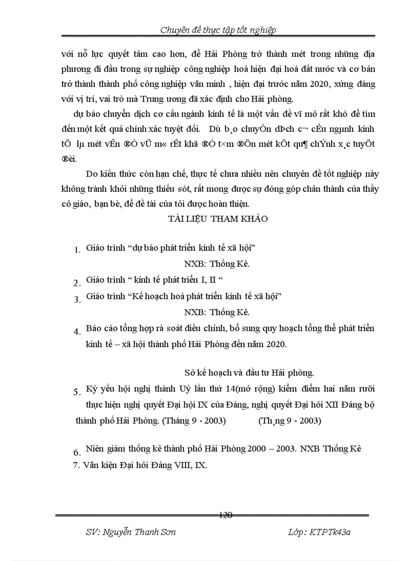 image for page Phương hướng, giải pháp thực hiện chuyển dịch cơ cấu ngành kinh tế thành phố Hải Phòng đến năm 2010